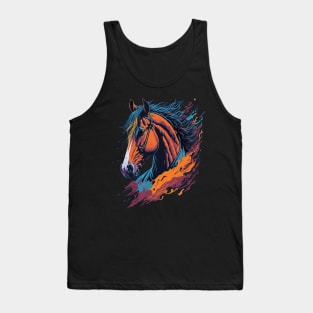 Gallop of Freedom: Embracing the Spirit of Horses Tank Top